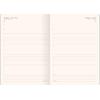 Ημερολόγιο ημερήσιο The Writing Fields Softline 2000 17x24cm 2024 με λάστιχο soft εξώφυλλο με υφή δέρματος μαύρο